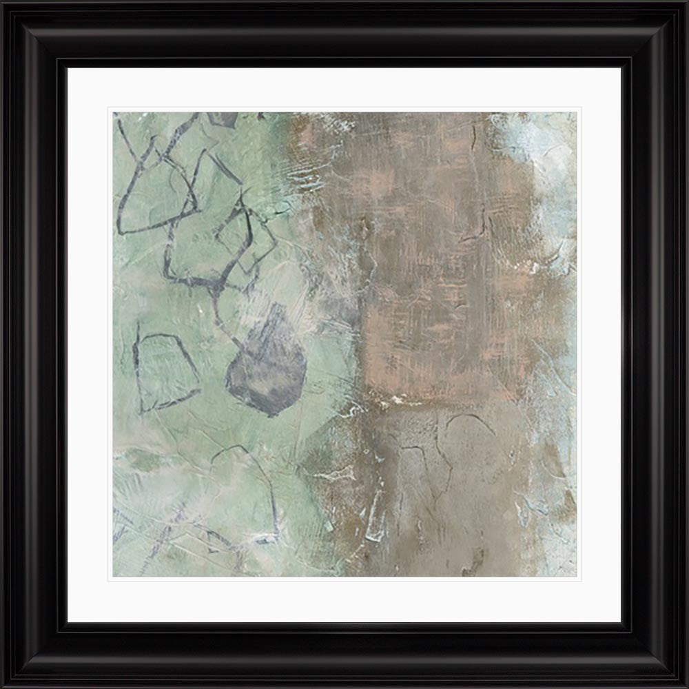 Grove 2 with White Mount Framed Wall Art