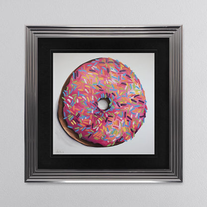 Don't Be A Donut with Black Mount Framed Wall Art