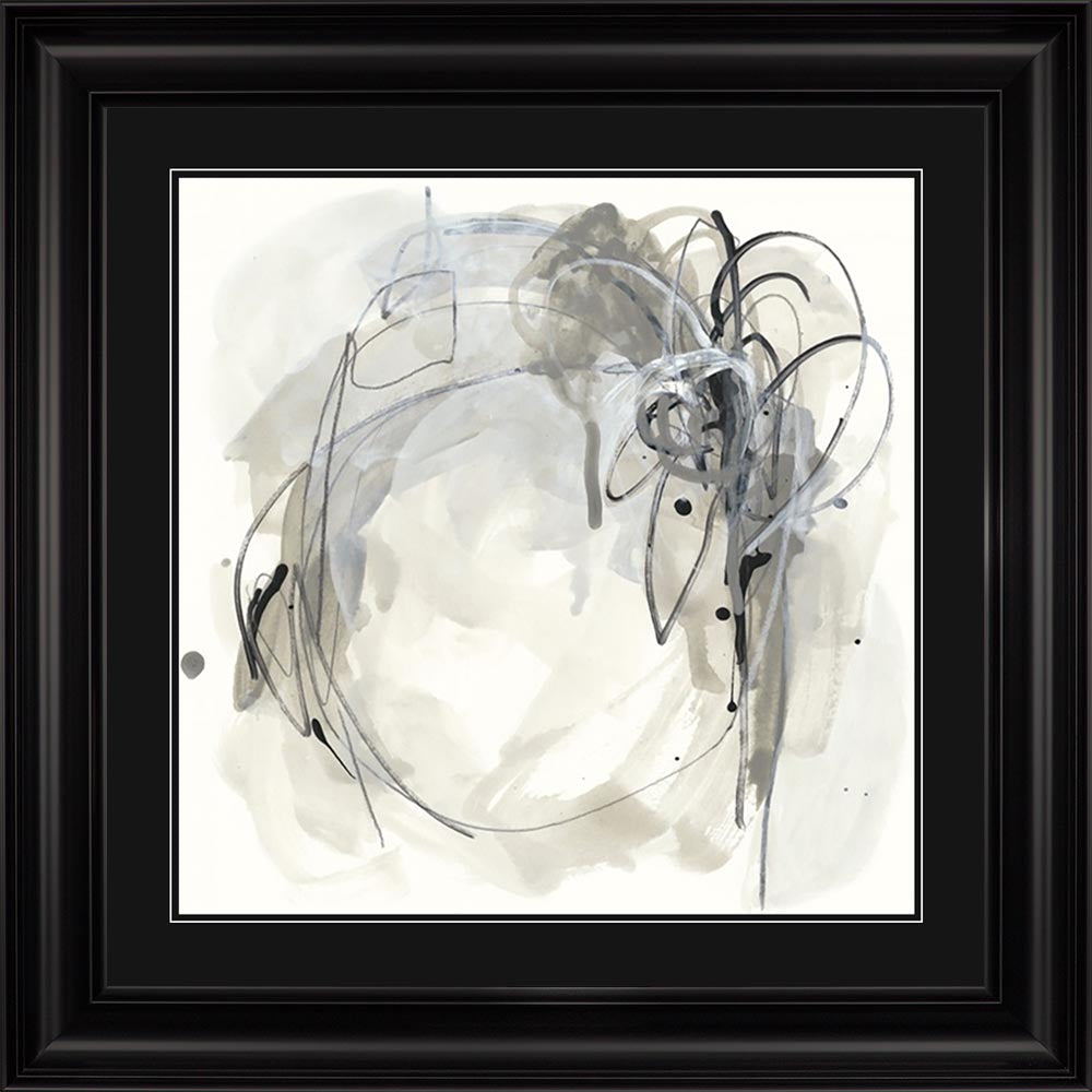 Mono Dias 1 with Black Mount Framed Wall Art