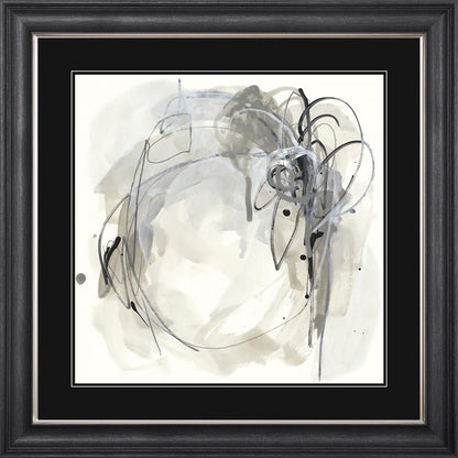 Mono Dias 1 with Black Mount Framed Wall Art