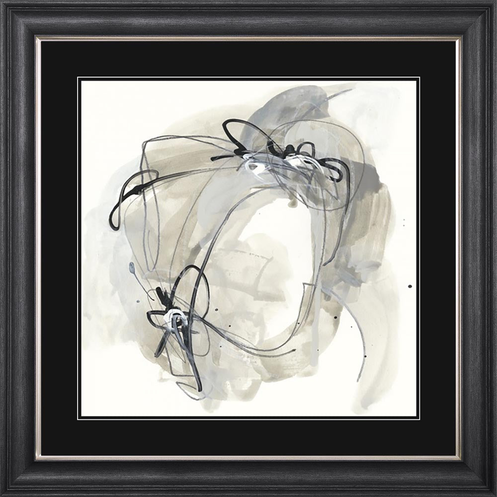 Mono Dias 3 with Black Mount Framed Wall Art