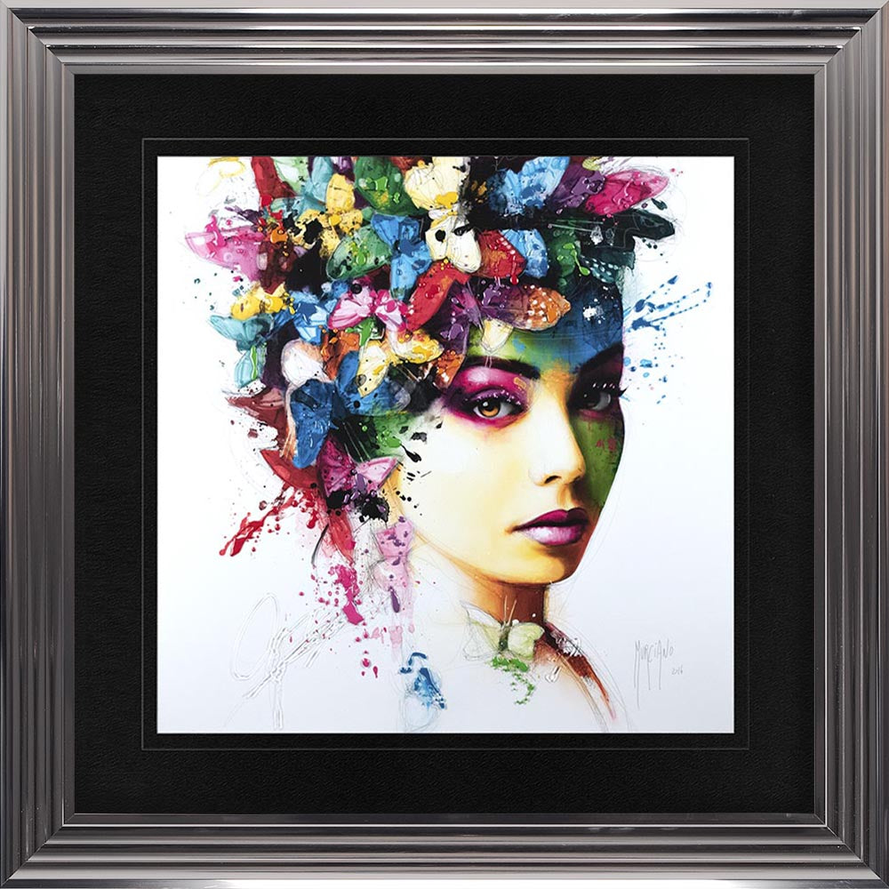 Butterfly Effect with Black Mount Framed Wall Art