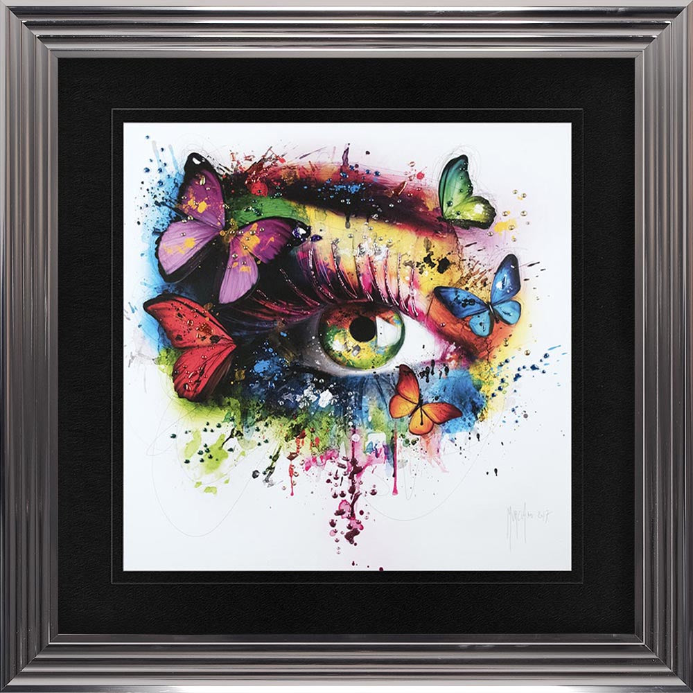 Butterfly Eye 2 Framed Wall Art