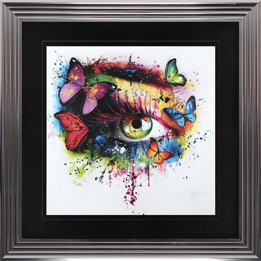 Butterfly Eye 2 Framed Wall Art