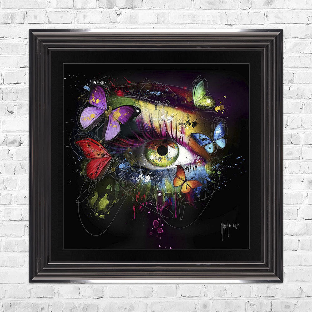 Butterfly Eye Framed Wall Art