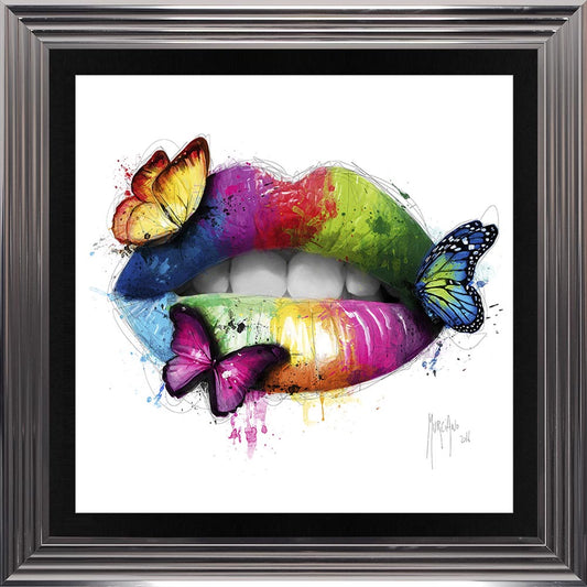 Butterfly Kiss Framed Wall Art
