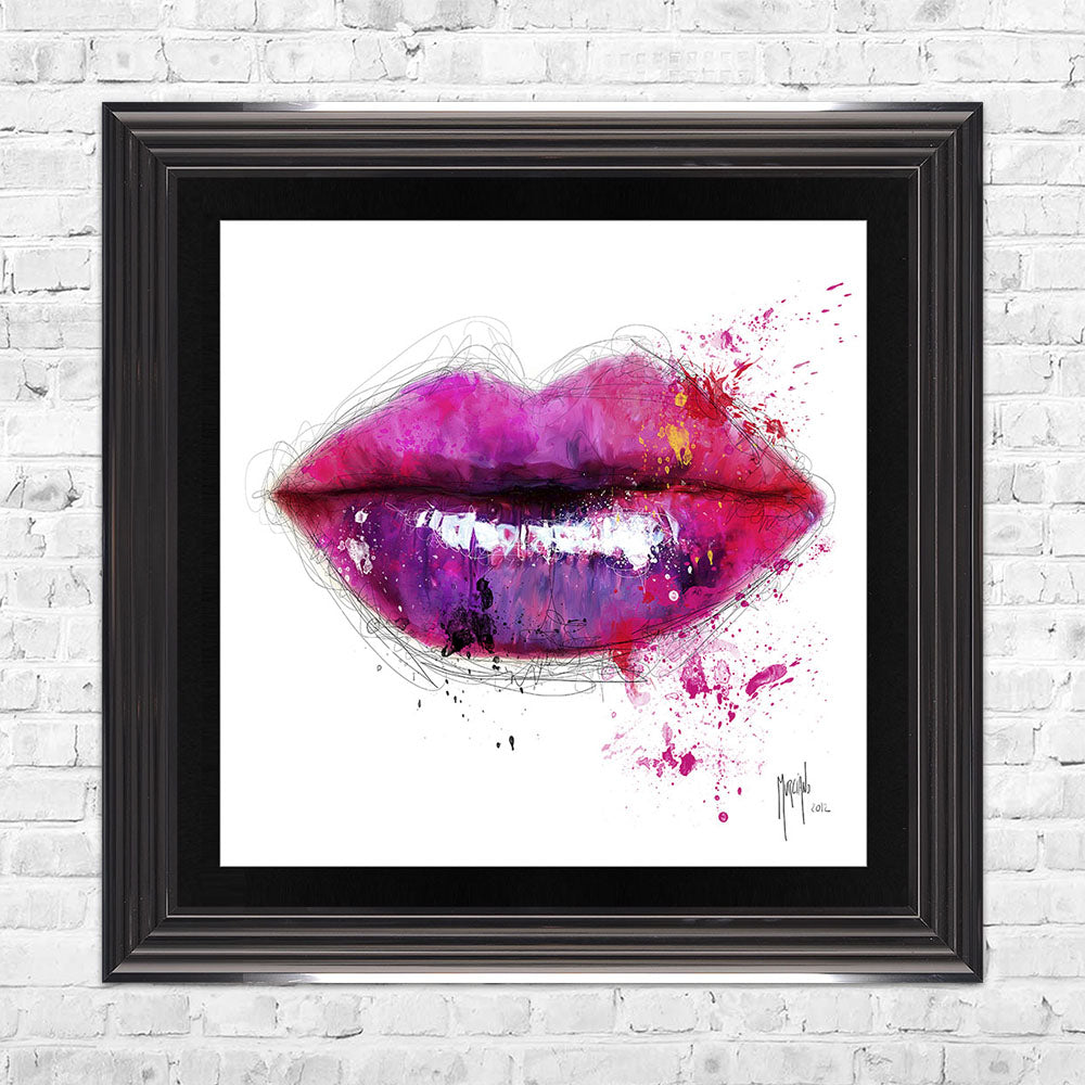 Colours Of Kiss Framed Wall Art
