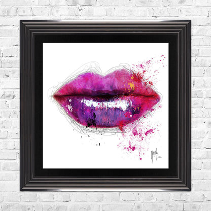 Colours Of Kiss Framed Wall Art
