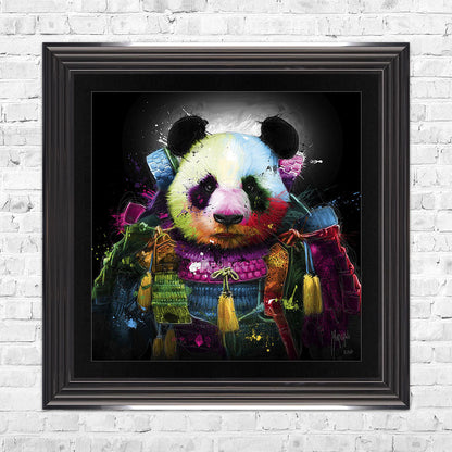 Panda Samurai Framed Wall Art