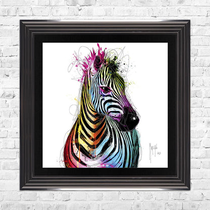 Zebra Framed Wall Art