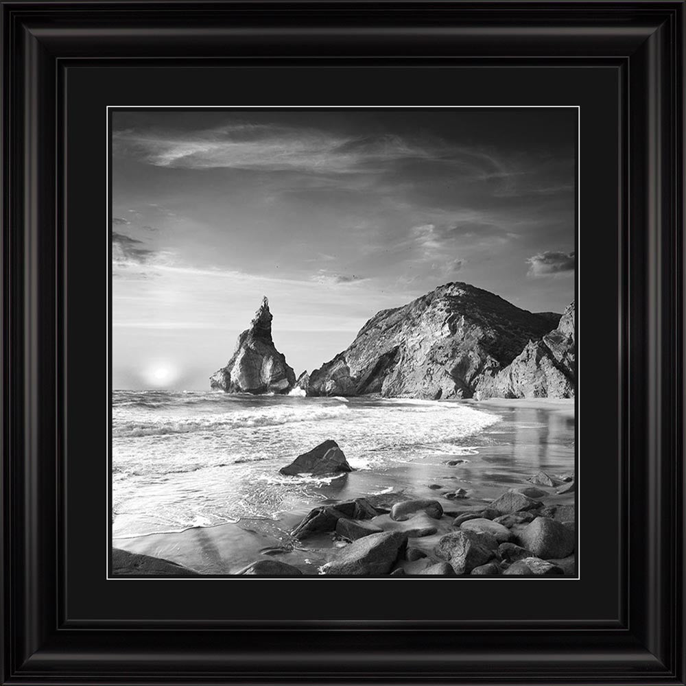 Rocky Shoreline Framed Wall Art