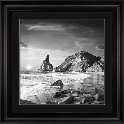 Rocky Shoreline Framed Wall Art