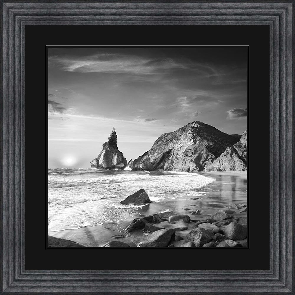 Rocky Shoreline Framed Wall Art