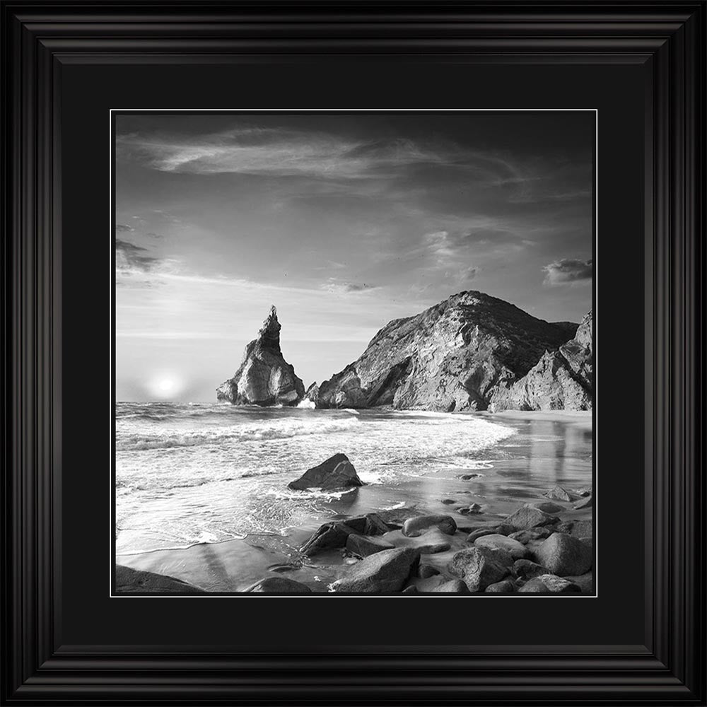 Rocky Shoreline Framed Wall Art