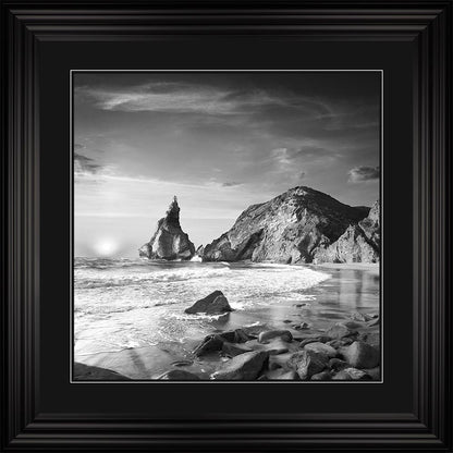 Rocky Shoreline Framed Wall Art