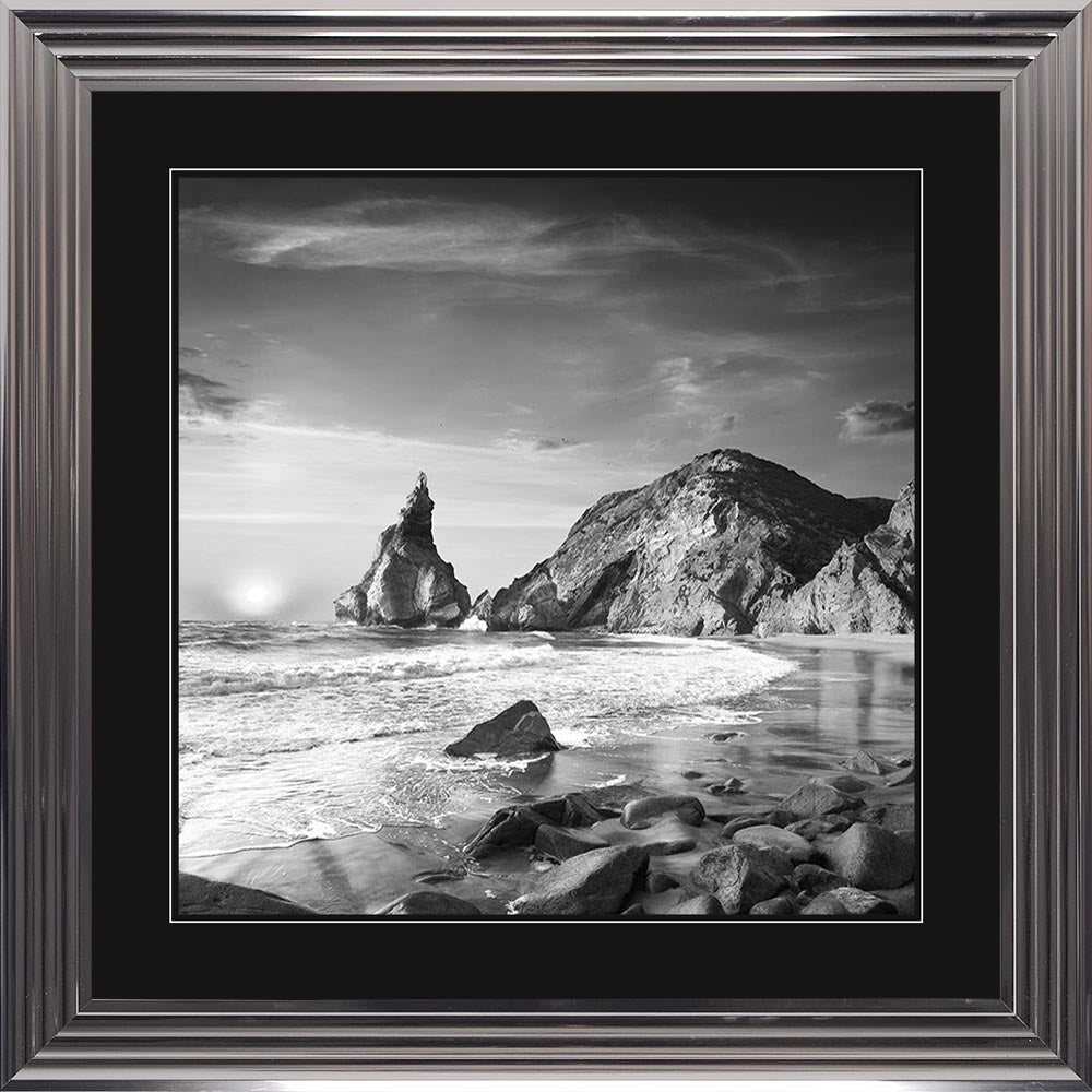 Rocky Shoreline Framed Wall Art