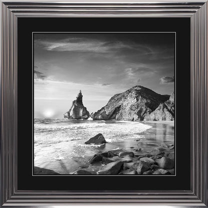 Rocky Shoreline Framed Wall Art