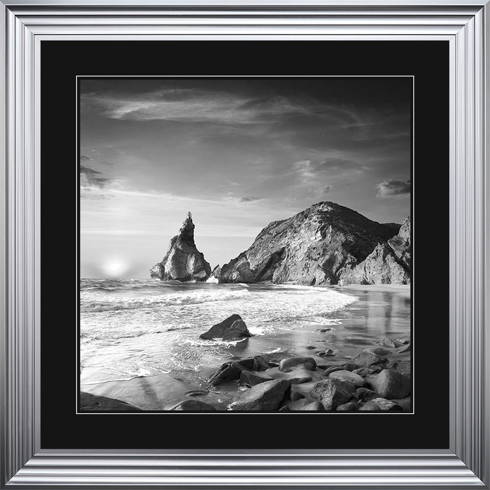 Rocky Shoreline Framed Wall Art