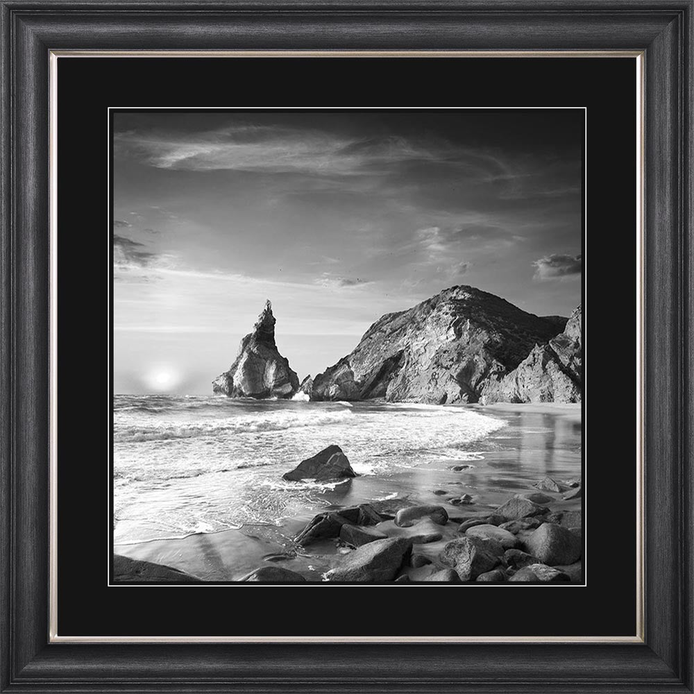 Rocky Shoreline Framed Wall Art