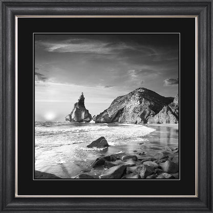 Rocky Shoreline Framed Wall Art