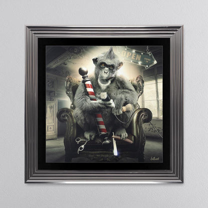 Barber Shop Framed Wall Art