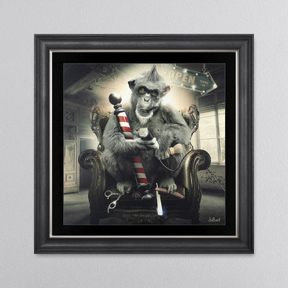 Barber Shop Framed Wall Art