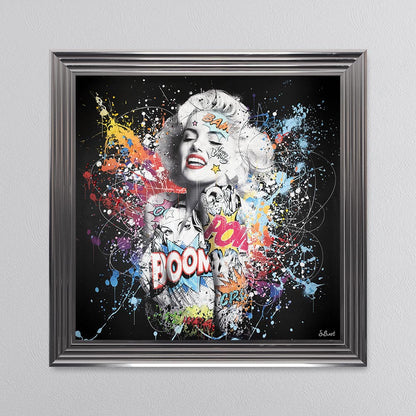 Colour Marilyn Monroe Framed Wall Art