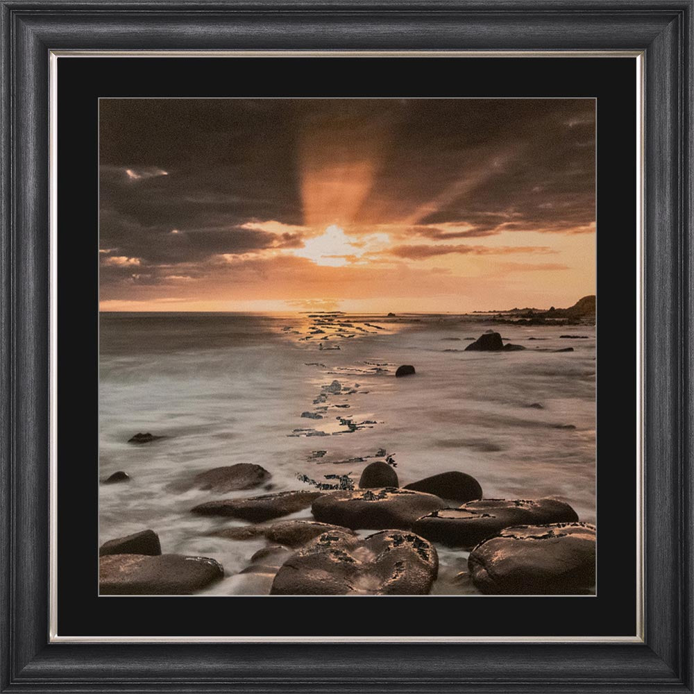 Nordic Sunset Framed Wall Art