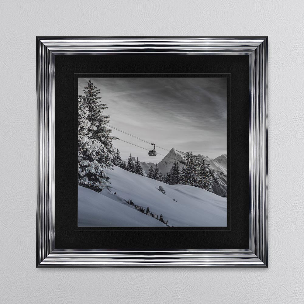 The Gondola with Black Mount Framed Wall Art