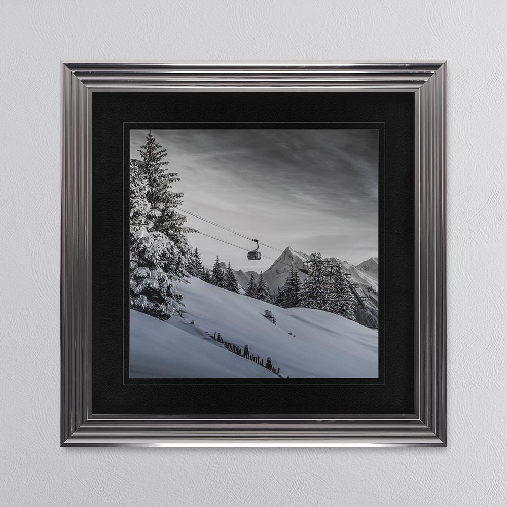 The Gondola with Black Mount Framed Wall Art
