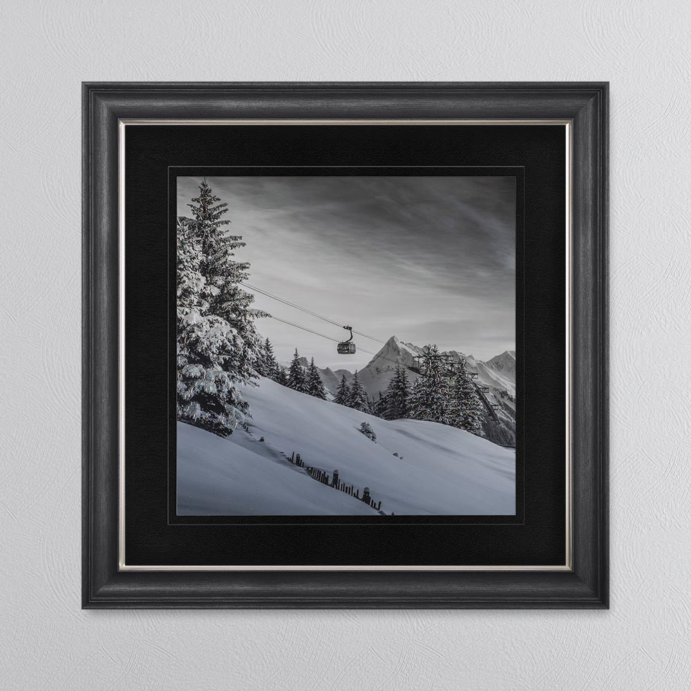 The Gondola with Black Mount Framed Wall Art