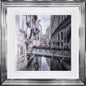 Venice 1 with White Mount Framed Wall Art