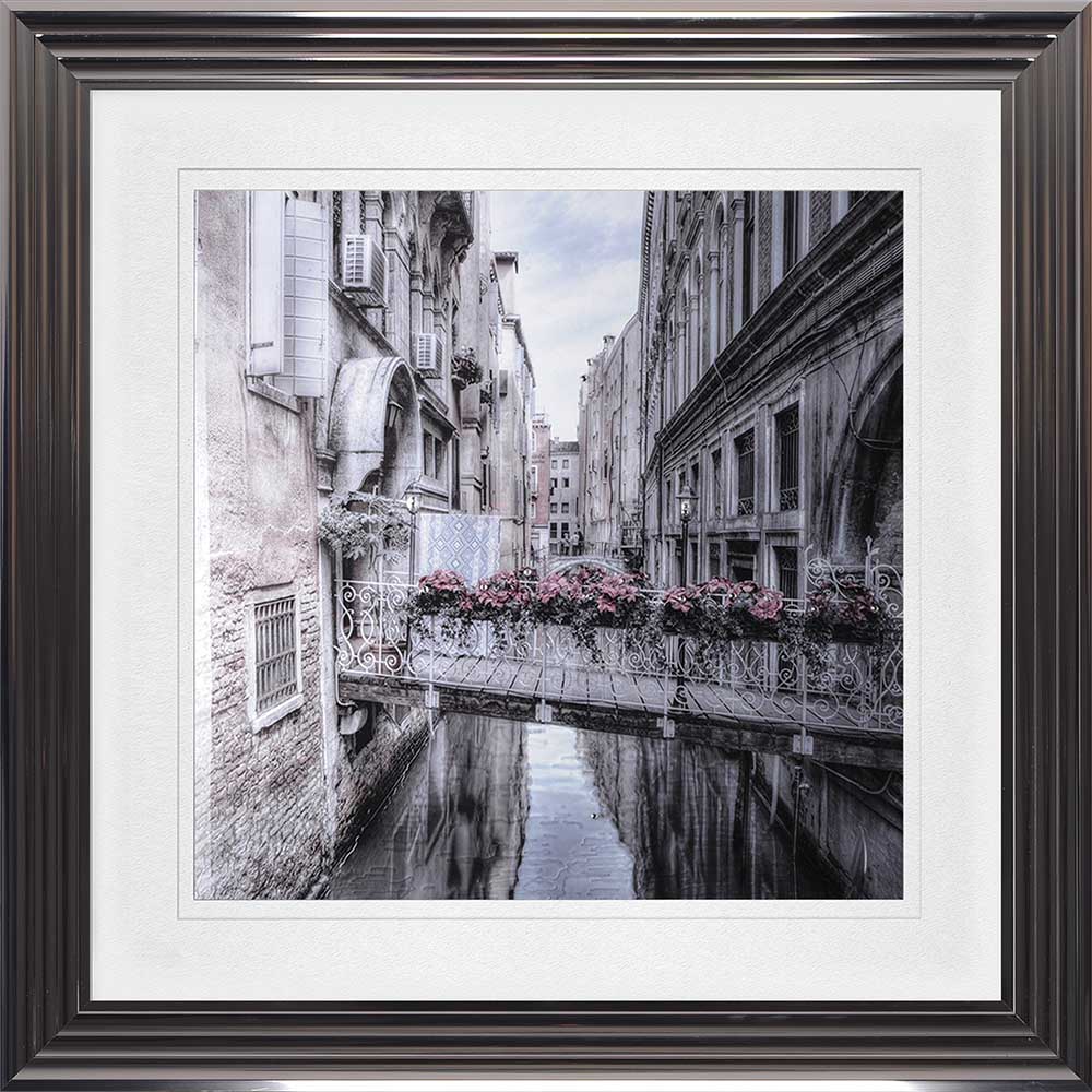 Venice 1 with White Mount Framed Wall Art