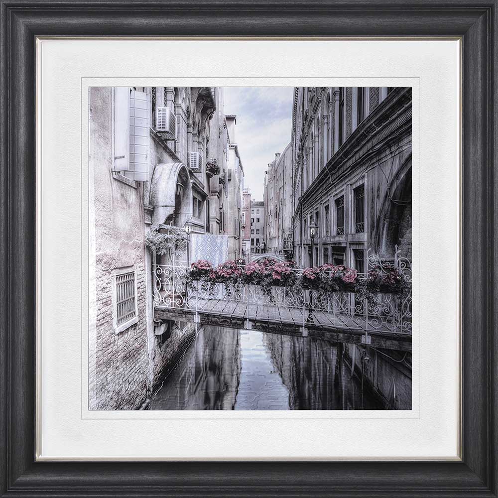 Venice 1 with White Mount Framed Wall Art