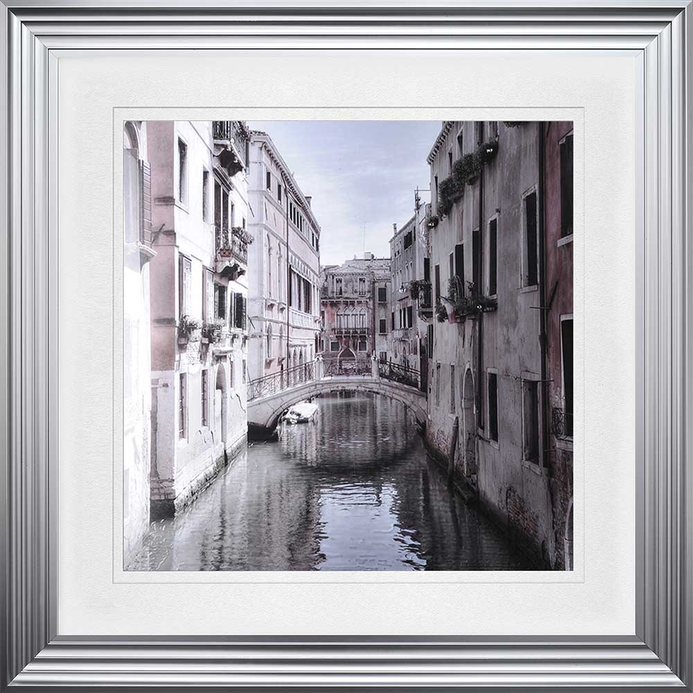 Venice 2 with White Mount Framed Wall Art