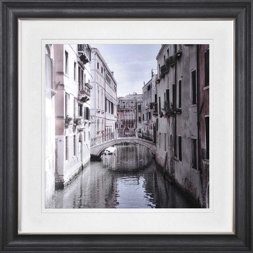 Venice 2 with White Mount Framed Wall Art
