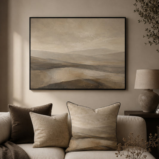 Quiet Terrain Velvet Canvas