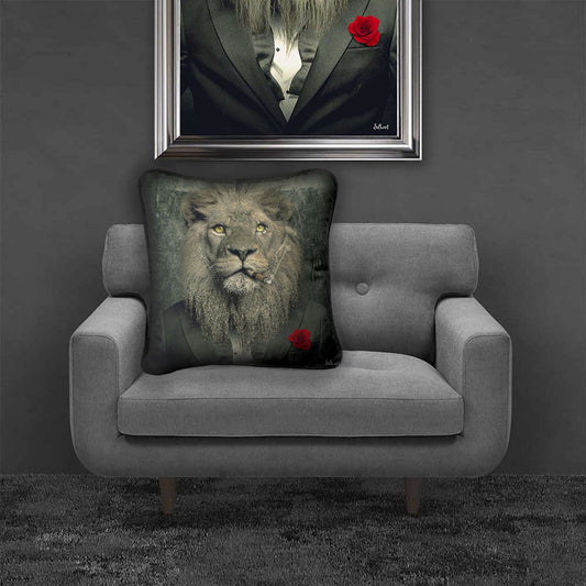 Lion Mafia By Sylvain Binet -  55 x 55