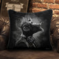 Black & White Punk Monkey By Sylvain Binet -  55 x 55