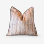 Aspen Velvet Abstract in Gold Cushion - 60 x 60