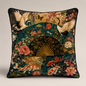 Oriental Fan 1 Velvet Cushion - 60 x 60