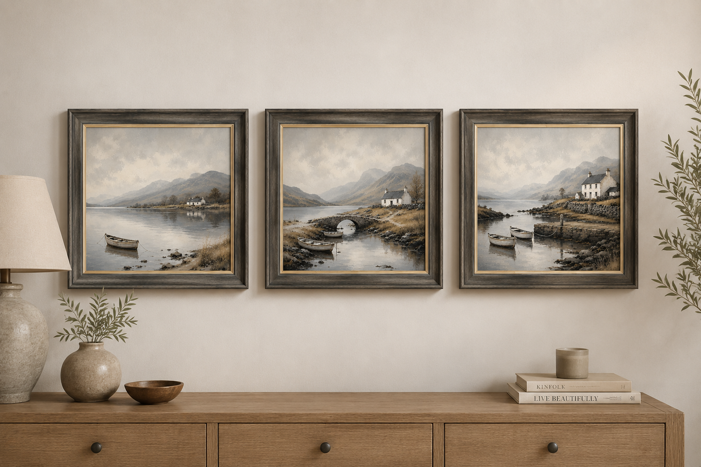 Still Loch 1 Framed Arwork