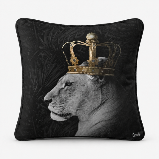 Lion Queen Right Cushion - 55 x 55