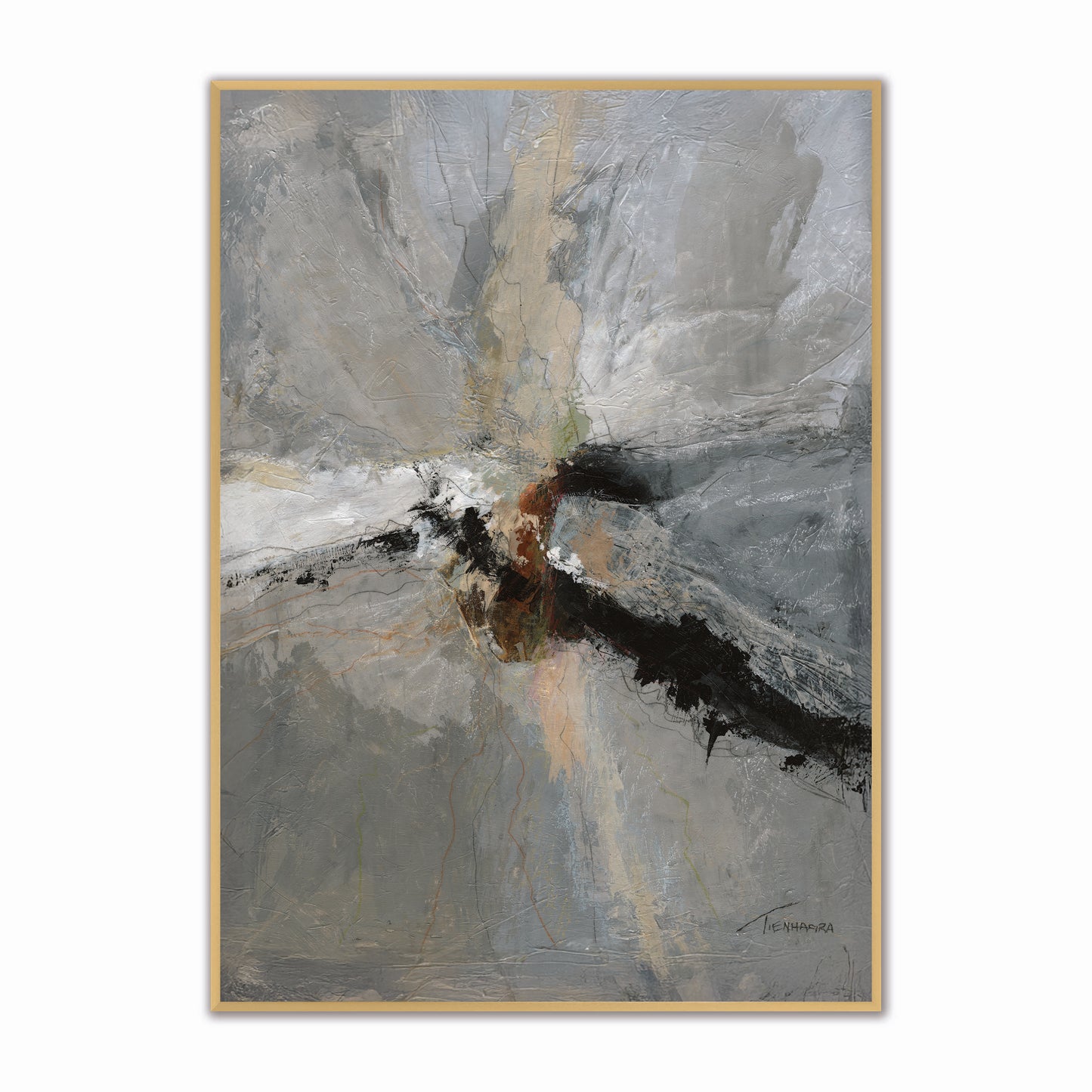 Abstract Bloom 2 Velvet Canvas