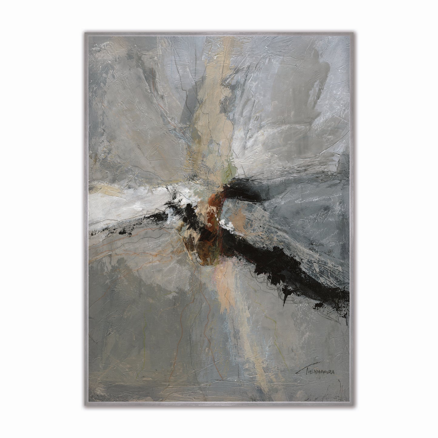 Abstract Bloom 2 Velvet Canvas