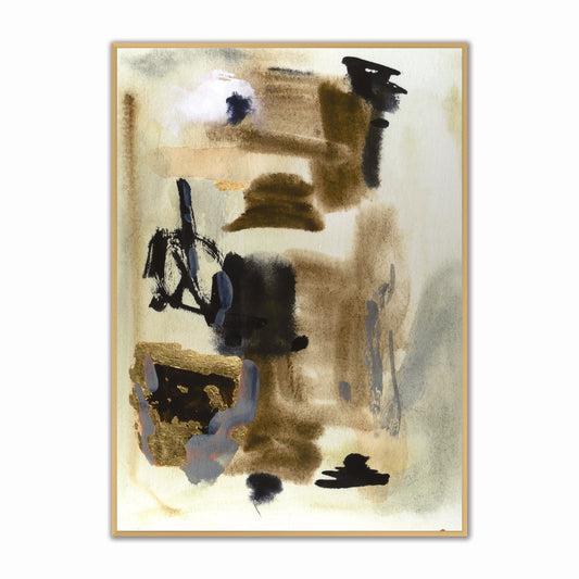 Midnight Amber Veil 2 Velvet Canvas Art