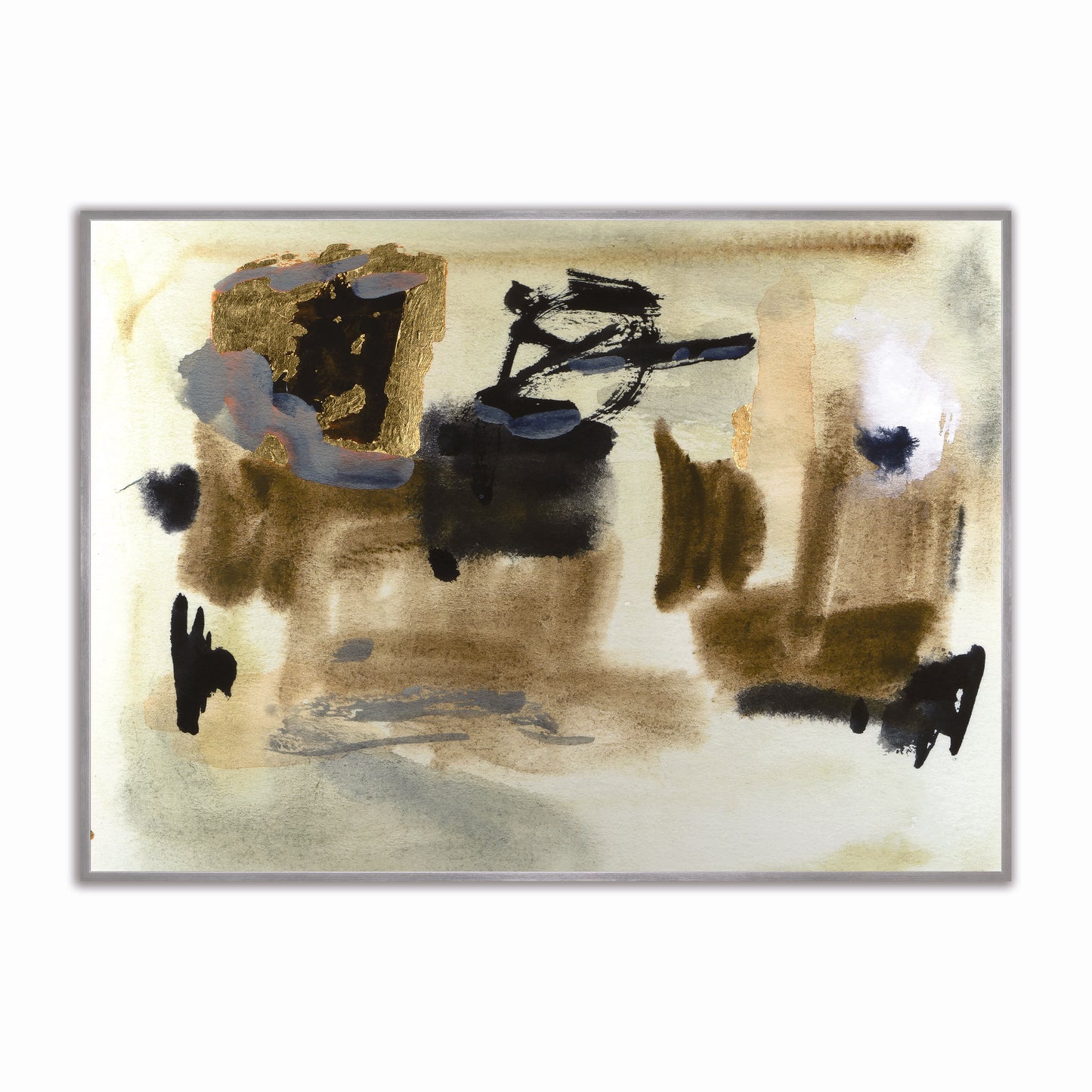 Midnight Amber Veil 2 Velvet Canvas Art