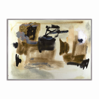 Midnight Amber Veil 2 Velvet Canvas Art