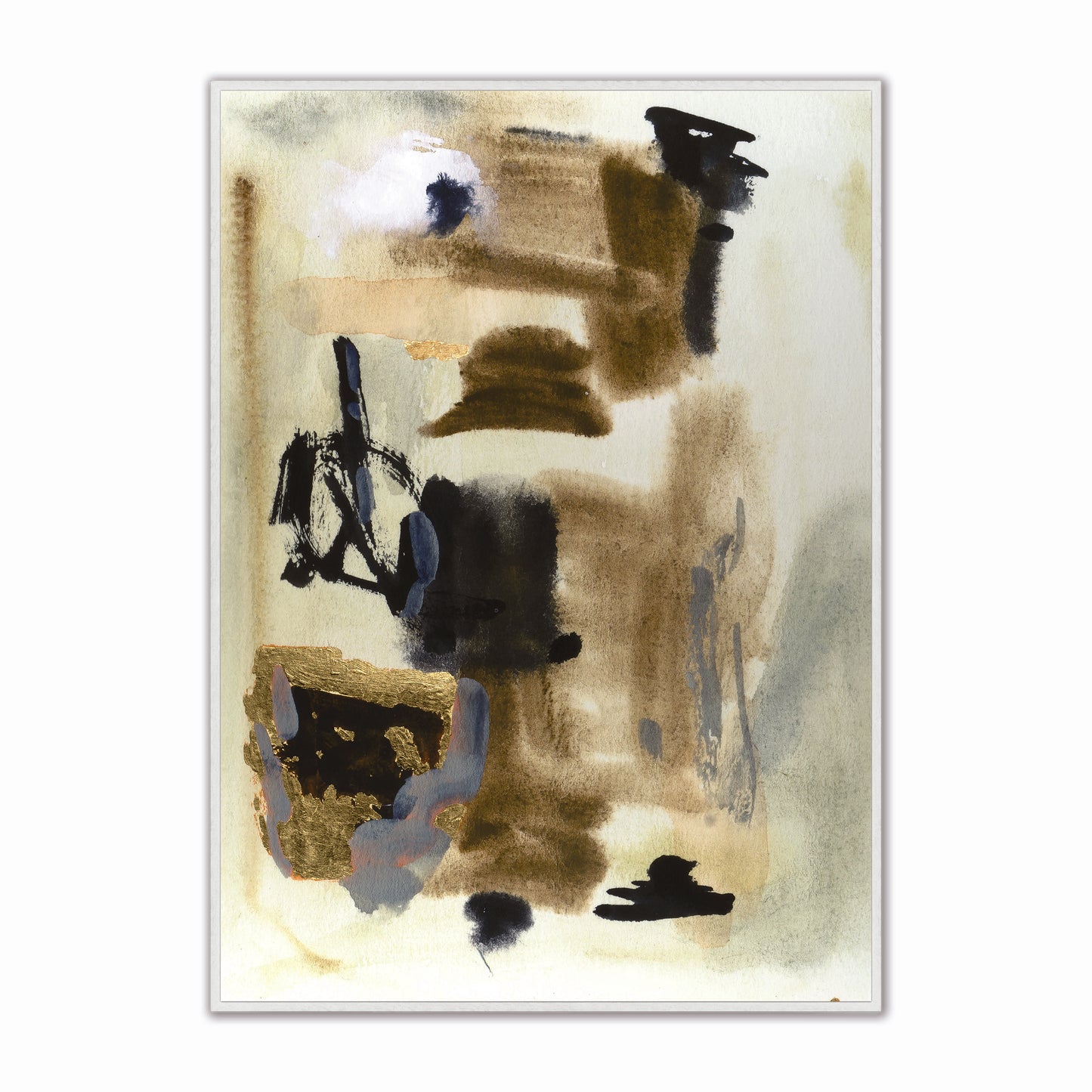 Midnight Amber Veil 2 Velvet Canvas Art