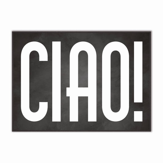 B&W Ciao Velvet Canvas